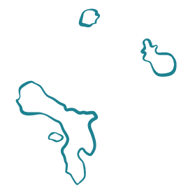 Caribie drie eilanden